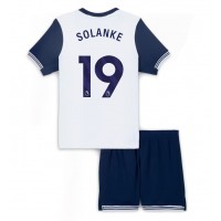 Dres Tottenham Hotspur Dominic Solanke #19 Domáci pre deti 2024-25 Krátky Rukáv (+ trenírky)